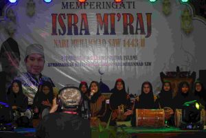 Perkuat Ukuwah Islamiyah, Masjid Jami Baitul Falah Peringati isra Miraj