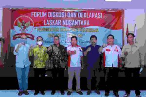 Laskar Nusantara selenggarakan Acara Forum Diskusi tentang Wawasan Kebangsaan dan Cinta Tanah Air.