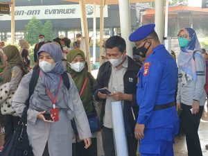 Ke Pulau Seribu dari Dermaga Marina Ancol, 113 Penumpang Kapal Scan PeduliLindungi