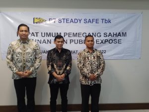 Steady Safe Menggelar RUPST & PE, Sekaligus Meremiskan Logo Baru Perusahaan
