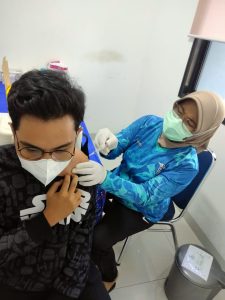 BK KELAPA GADING BERUPAYA SUNTIK VAKSIN WARGA HINGGA TUNTAS