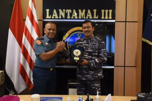 KOMANDAN LANTAMAL III JAKARTA TERIMA COURTESY CALL (CC) KEINKOPAL