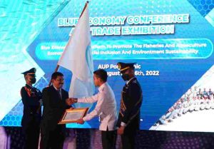 Angkasa Putra Terpilih Presiden Pertama South-East Asian Fisheries and Aquaculture Student Association (SEAFAS) pada Konferensi Internasional Ekonomi Biru Indonesia 2022
