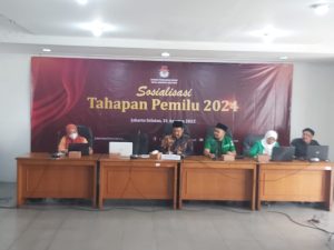KPU Jaksel Sosialisasikan Tahapan Pemilu 2024