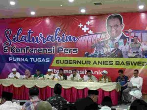 Jelang Purna Tugas Gubernur Anies Baswedan, Pendukung Anies Baswedan Gelar Tasyakuran
