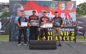 Petembak Yonif MR 412 Kostrad Ukir Prestasi di Ajang Lomba Menembak Piala Pangdivif 2 Kostrad CUP TA 2022