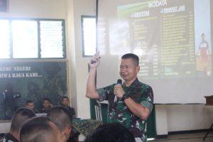 Yonif Mekanis Raider 413 Kostrad Terima Penyuluhan Hukum