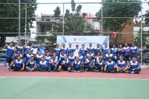 LANTAMAL III GELAR OLAH RAGA BERSAMA DENGN PLN PENJARINGAN JAKUT