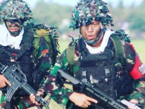 Prajurit Waspada Setia Jaya Gempur Markas Daulat Indonesia Bersatu