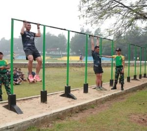 Sebagai Tolak Ukur Pembinaan Jasmani Prajuritnya, Yonif PR 330 Kostrad Gelar Garjas
