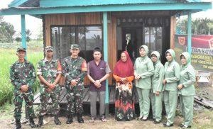 Peduli Jasa Pahlawan, Dandim 1002/HST Resmikan Bedah Rumah Legiun Veteran RI