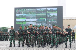 Kasad Pimpin Apel Gelar Kesiapsiagaan Kontijensi