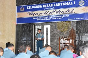 Lantamal I Peringati Maulid Nabi Muhammad SAW 1444 H/2022 M
