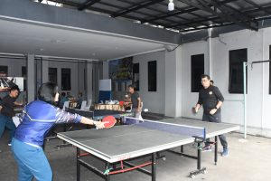 Lanal Bandung Gelar Coffee Morning dan Olahraga Bersama dengan Instansi DJKN Provinsi Jawa Barat