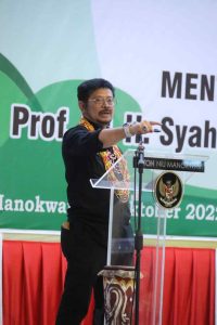 Mentan SYL Dorong Papua Barat Jadi Penghasil Sagu Berkualitas