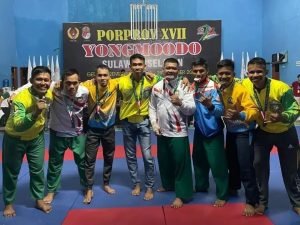 Raih Prestasi di Porprov Sulsel 2022, Tim Yongmoodo Membanggakan Satuan