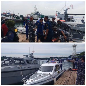 UNSUR PATROLI LANAL BINTAN PAT COMBAT II LAKSANAKAN SAR DAN EVAKUASI JENAZAH DI PERAIRAN TANJUNG SAUH-KABIL