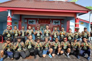 Menjaga Kebugaran Serta Jalin Kebersamaan, Danlantamal XII Laksanakan Gowes Bersama Prajurit Lantamal XII