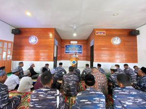 Lanal Simeulue Peringati Maulid Nabi Muhammad SAW Tahun 1444 H/2022 M