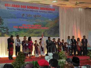 9 Butir Deklarasi Panitia Percepatan Provinsi Tapanuli (PPPT)