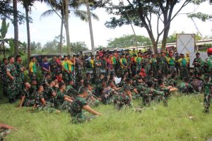 Tingkatkan Profesionalisme Prajurit, Yonbekang 2 Kostrad Gelar Lomba Cross Country