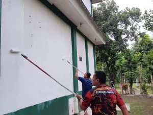 Bangun Kenyamanan dan Keindahan, Denma Divif 1 Kostrad Pelihara Pangkalan