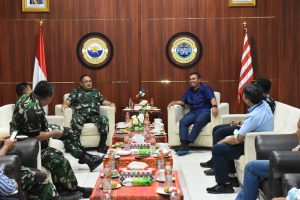 Danlantamal I Terima Kunjungan Executive General Manager Pertamina Patra Niaga Region Sumbagut
