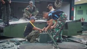 Rawat Ranpur Agar Siap Tempur, Yonkav 1 Kostrad Laksanakan Pemeliharaan NBT Leopard