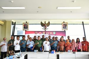 Danlantamal XII Pontianak Buka Rapat Koordinasi Implementasi Rencana Wilhan Bagi Kawasan Strategi Nasional untuk Hanneg