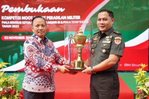 Dibuka Ketua STHM, Kompetisi Moot Court Peradilan Militer Resmi Dimulai