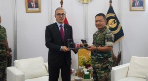 Kasad Terima Kunjungan Presiden Badan Industri Pertahanan Turki