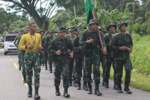 Ikuti Tradisi Masuk Satuan, Prajurit Baru Resmi Jadi Warga Brigif Raider 20 Kostrad