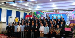 Danlanal Palembang Hadiri Acara Pelantikan Pengurus Ikatan Motor Indonesia (IMI) Sumsel