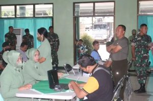 Peringati Hari Pahlawan Nasional, Yonkes 2 Kostrad Gelar Donor Darah