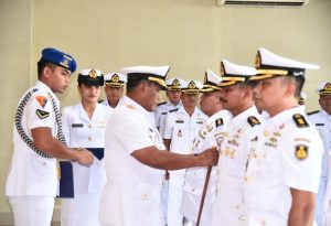 Danlantamal XII Pimpin Sertijab Kadiskum, Kadisbek dan Kadisfaslan Lantamal XII