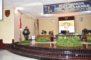 Danpussenarmed Kunjungan Kerja ke Markas Batalyon Armed 11 Kostrad