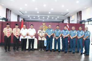 Danlantamal I Terima Audiensi Gerakan Pramuka