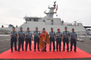 Danlantamal I Sambut KRI Torani-860 Bergabung Di Jajaran Satrol Lantamal I