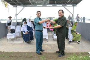 Lanal Palembang Terima Kunjungan Study Guru dan Murid Sekolah Paud Royal Islamic School Palembang