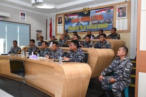 Perkuat Potensi Maritim, TNI AL Lanal TBA Gelar apel Babinpotmar