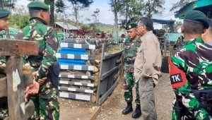 Satgas Yonif Raider 321 Kostrad di Papua Terima Kunjungan Kemenkopolhukam