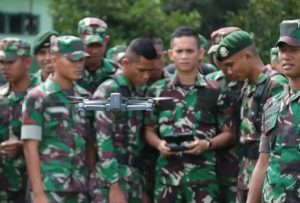 Siapkan Operator Drone untuk Penugasan, Yonif Raider 509 Kostrad Latihan Pengoperasian Drone