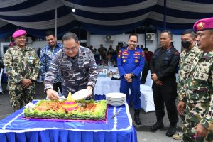 Danlantamal I Hadiri Syukuran HUT Ke-77 Marinir Tahun 2022