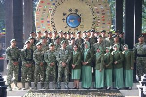 Tumbuhkan Semangat dan Motivasi, Yonif R 323 Kostrad Ziarah Mengenal Pendiri Kerajaan di Jawa Barat