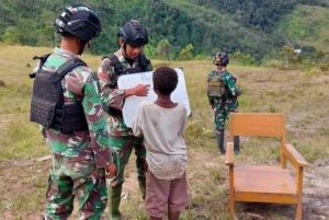 Meningkatkan Ilmu Pengetahuan, Prajurit Kostrad Siapkan Calon-Calon Pemimpin Masa Depan Dari Papua
