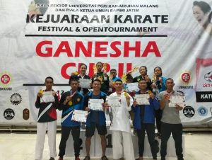 Kejuaraan Karate Festival dan Open Tournamen GANESA CUP 2, Atlet Karate Yonif PR 502 Kostrad Torehkan Prestasi