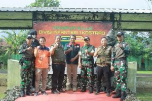 Yonzipur 9 Kostrad Terima Kunjungan BPBD Bandung