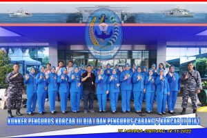 Jalasenastri Cabang 5 Korcab III DJA I Lanal Palembang Laksanakan Kunjungan Kerja Ke DKI Jakarta