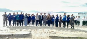 TNI AL Lanal Sibolga Berikan Pendidikan Dasar Bela Negara Kepada Mahasiswa STP Sibolga