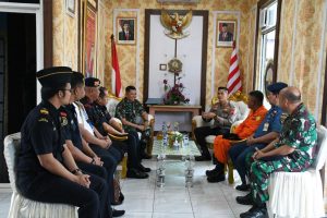 TNI AL Lanal TBA Jalin Sinergitas Apel Gabungan Bersama Unsur Maritim